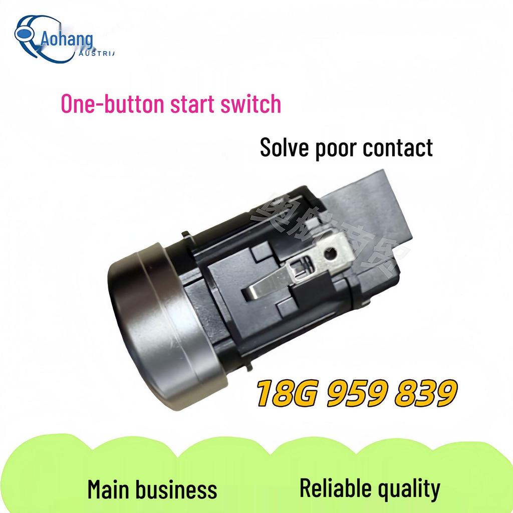 Volkswagen Bora One-Button Ignition Switch, Model 18G 959 839