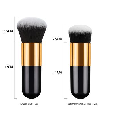 Neuer Chubby Pier Foundation Pinsel Flacher Creme Make-up Pinsel Professioneller Kosmetik Make-up Pinsel Kostenloser Versand