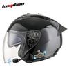 Cool Ride Bao Lightweight Bluetooth Motorcycle Helmet with Double Visor, 3C Certification, Long Battery Life, and Excellent Sound Quality