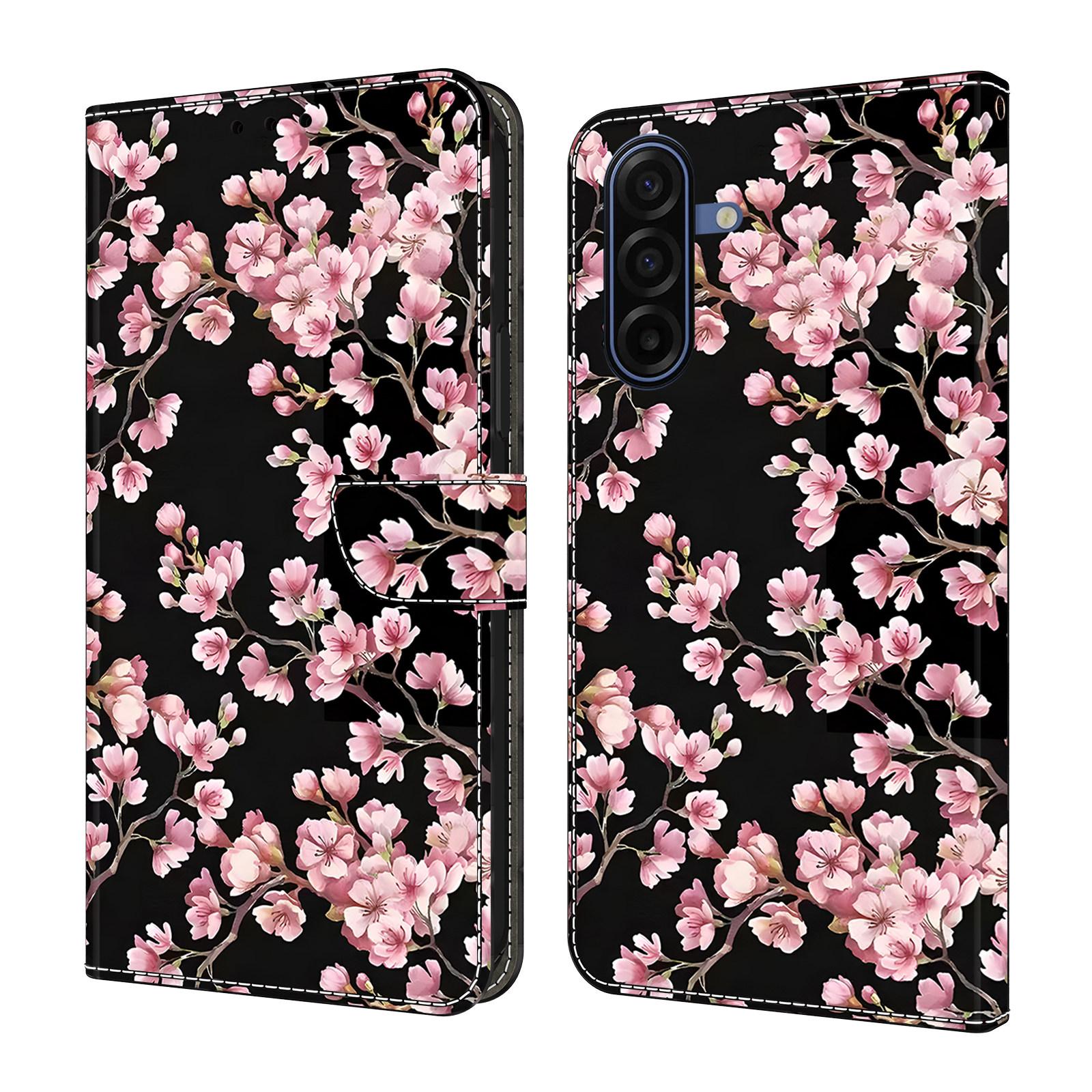 

For Samsung Galaxy A17 5G/4G Case Foldable Stand Wallet Pattern Printing PU Leather Flip Phone Cover