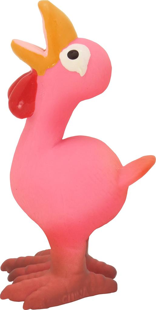 PLATZ PET Dog Toy Screaming Chicken Pink SUPPLISES&FUN