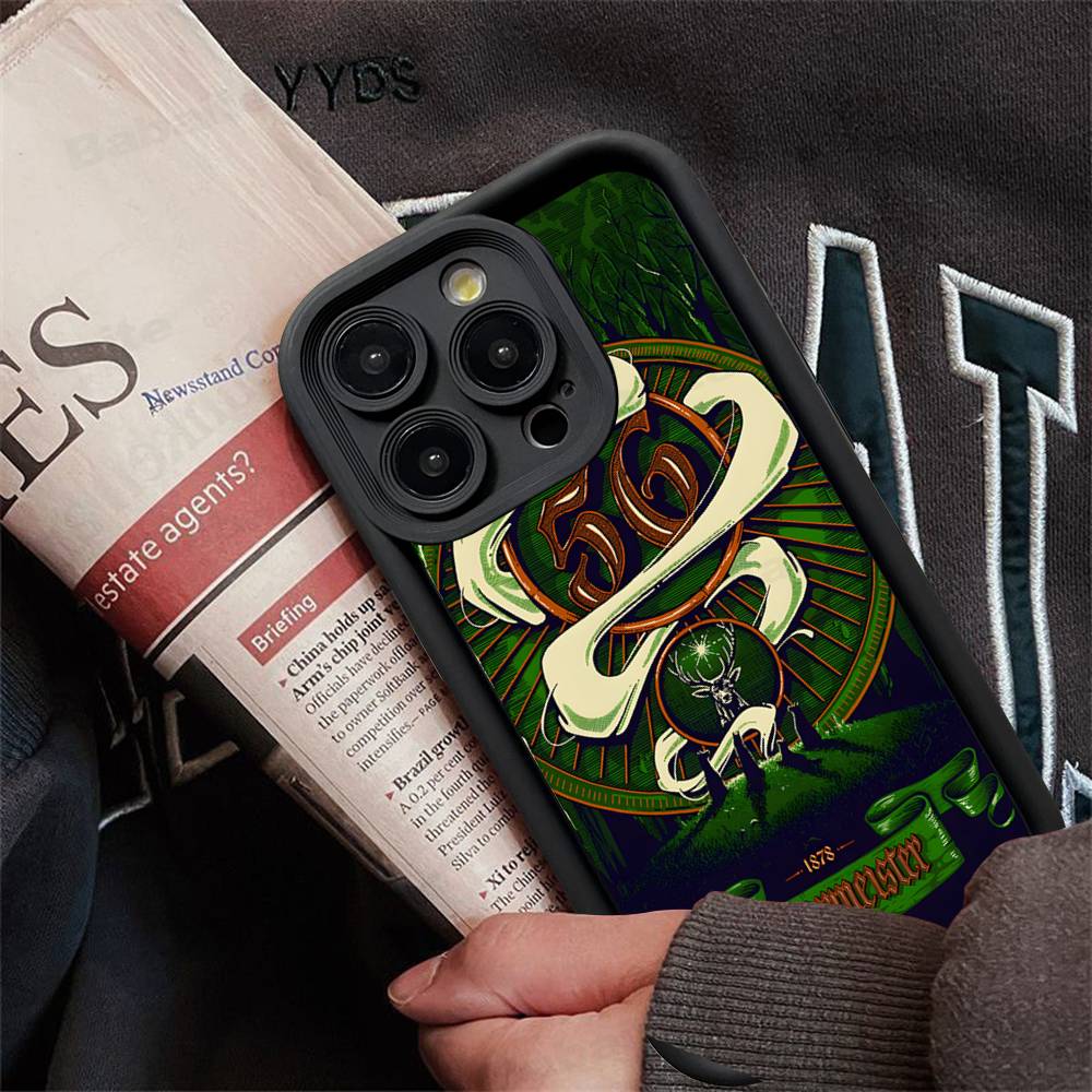 

Hot J-Jagermeisters TPU Phone Cover For Iphone 17 16 15 14 13 12 11 Pro Max Plus Case Cover iPhone 17