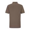 FERRAROMILANO Men'S Wide Placket Tee Brown (Amreks23157)
