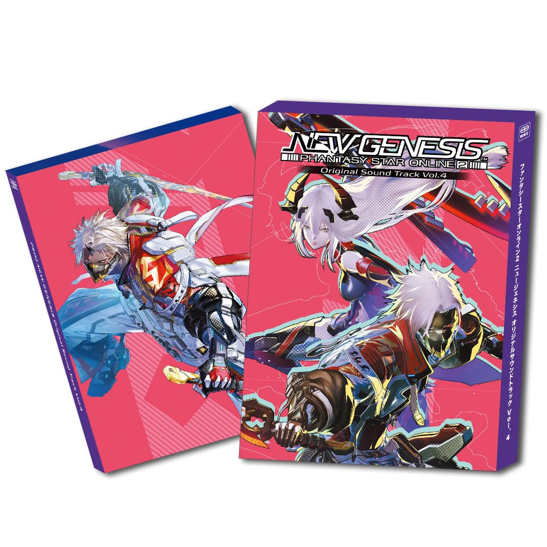 

[Amazon.co.jp Exclusive] PSO2 NEW GENESIS Original Soundtrack Vol.4 (3-Disc Album) - V.A. (Bonus: Mega Jacket)