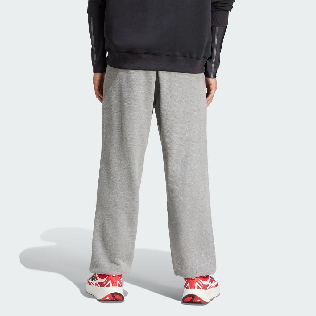 adidas Equipment Series Originals Ss25 Reflect Fashion Simple Cuffed Long Pants Knitted Sports Pants Men Bottoms Medium-Gray JP0355