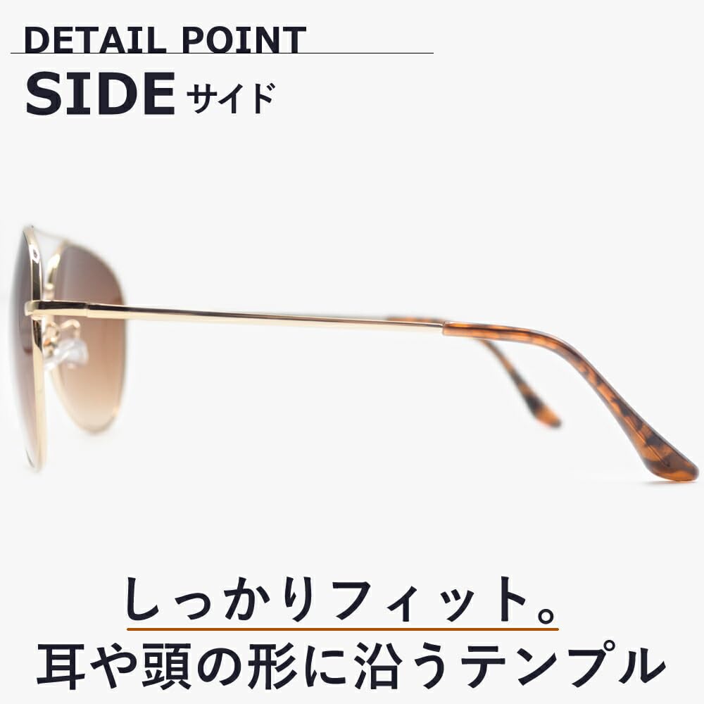 [MERRY PLEASURE] Sunglasses for Men and Women, UV Protection, Fashion Glasses, Teardrop, Aviator Style