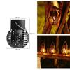 Solar Flame Light Garden Lights Outdoor Waterproof Solar Hanging Lantern Hollow Flickering Flame Lawn Lamp for Garden Patio