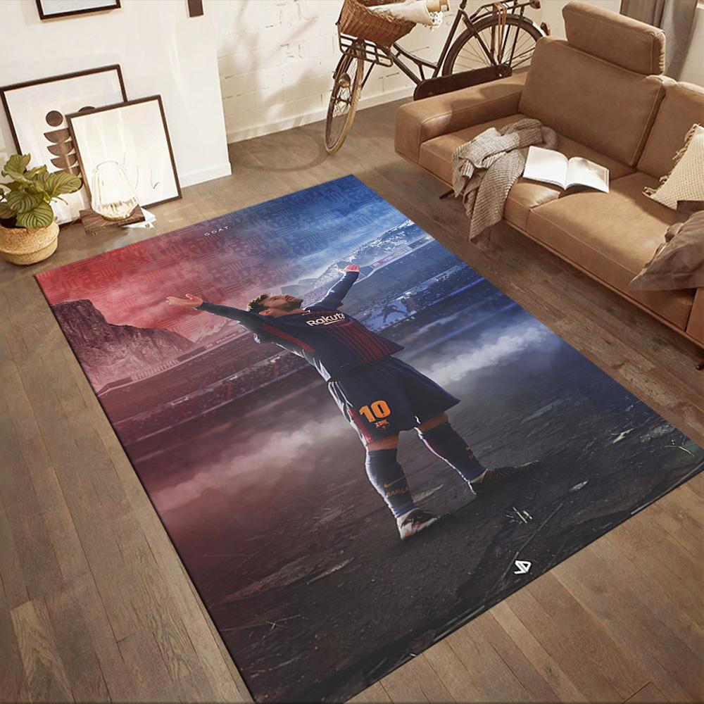 Messi 149 Area Rug Suitable for Bedrooms Decorate Room Living Rooms Entryway Antislip Carpet Office Home Decor Perfect Birthday/Christmas Gift Idea