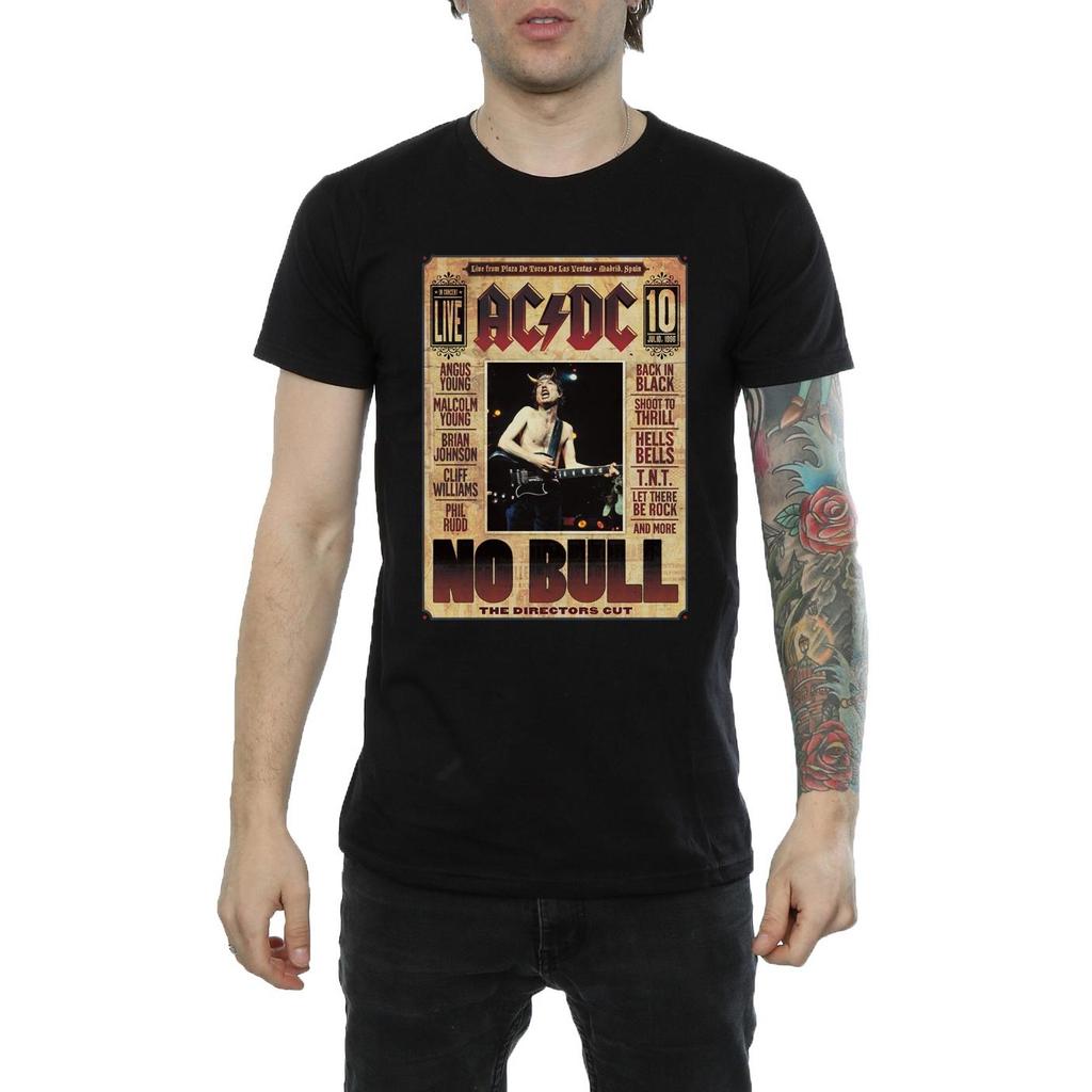 AC/DC Mens No Bull Live T-Shirt