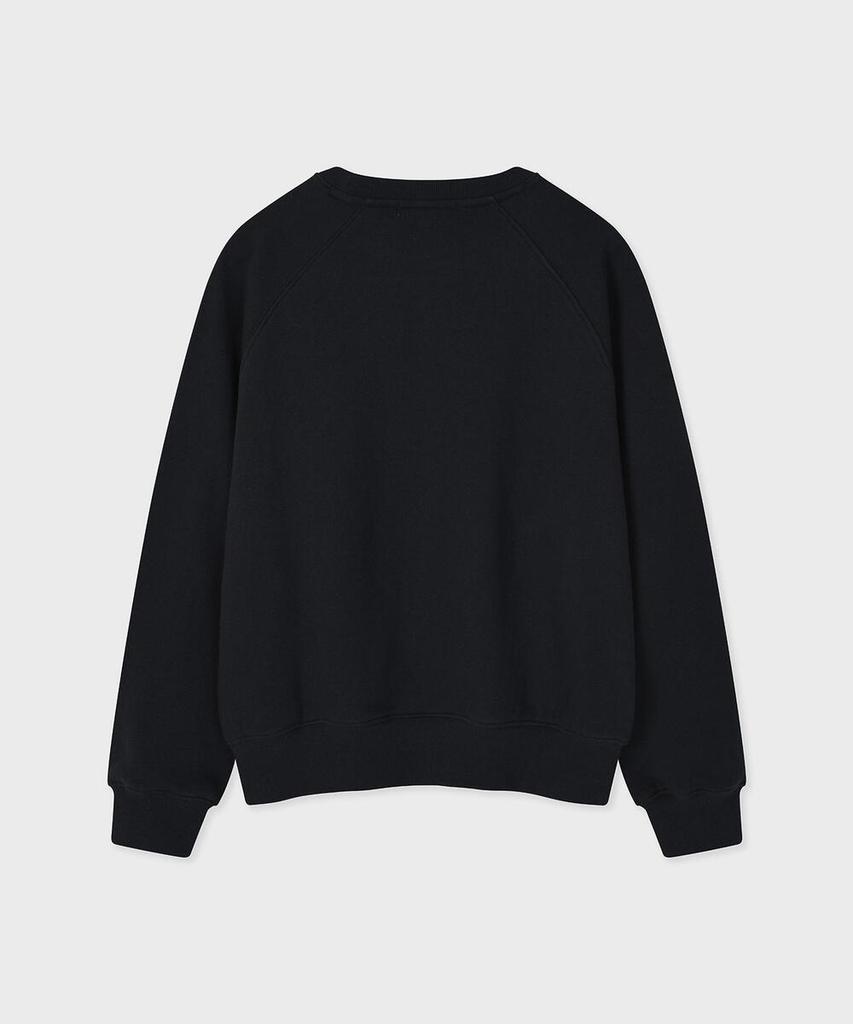 FALLETT Check Story Logo Sweatshirt Navy