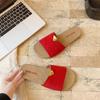 Fashion Slippers One-word Women's Summer Summer New Beach Out Flat-bottomed Superb Soft-bottomed Slippers