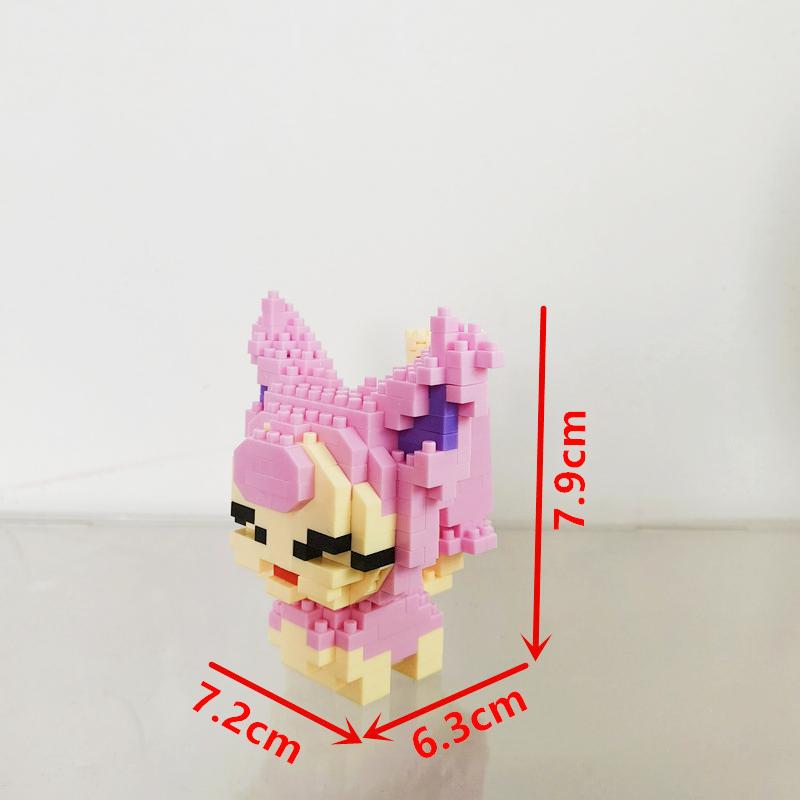 Anime Pokémon Building Blocks Assembly Anime Charizard Doll Blastoise Bulbasaur Gengar Bricks Figures Toy for Kid Gift
