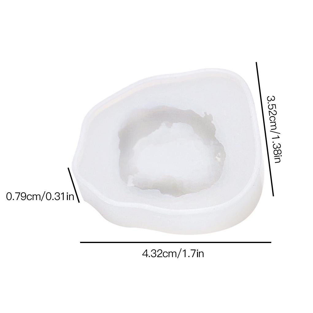 Crystal Resin Pendant Mold Jewelry DIY Making Crafting Silicone Mould Pendant Making Tool Type 4