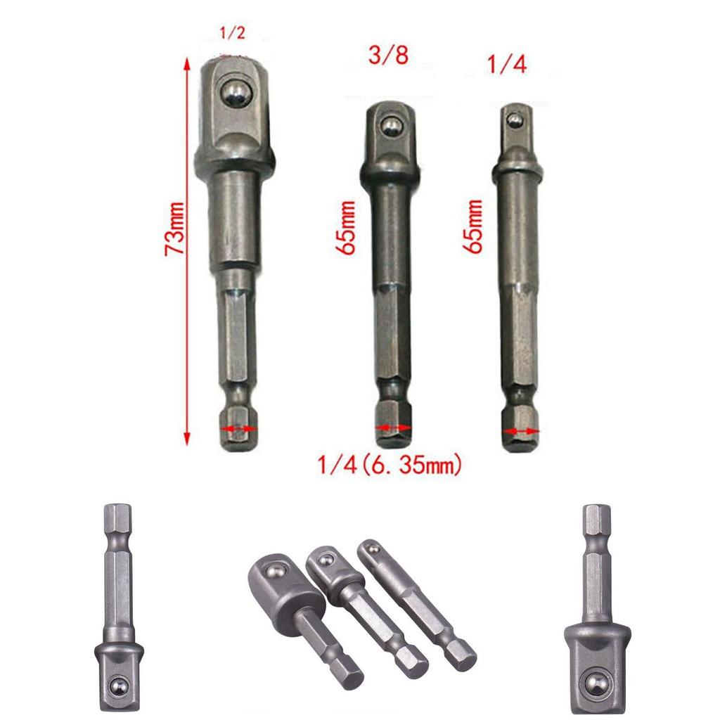 Versatile 1socket Adapter Drill Bits Set For All Your Impact Driver Needs