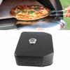 Pizza Oven Pizza Maker Grill Top Pizza Oven Waterproof Multifunctional Pizza Maker with Thermometer for Outdoor Picnic Black