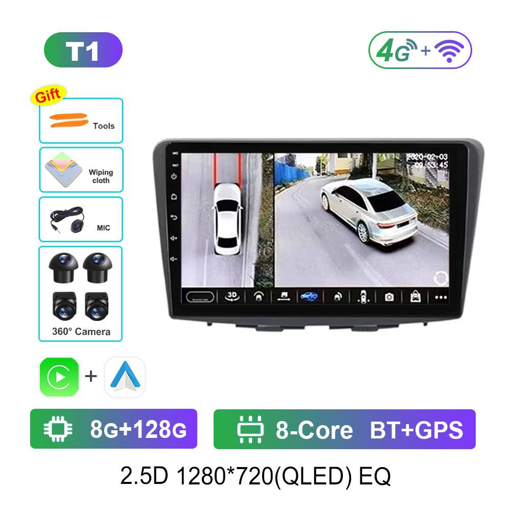 Navigation GPS Android 14 DSP Stereo WiFi Car Radio Multimedia Player for Suzuki Baleno 2016 - 2019 2.5D Screen 4G Bluetooth