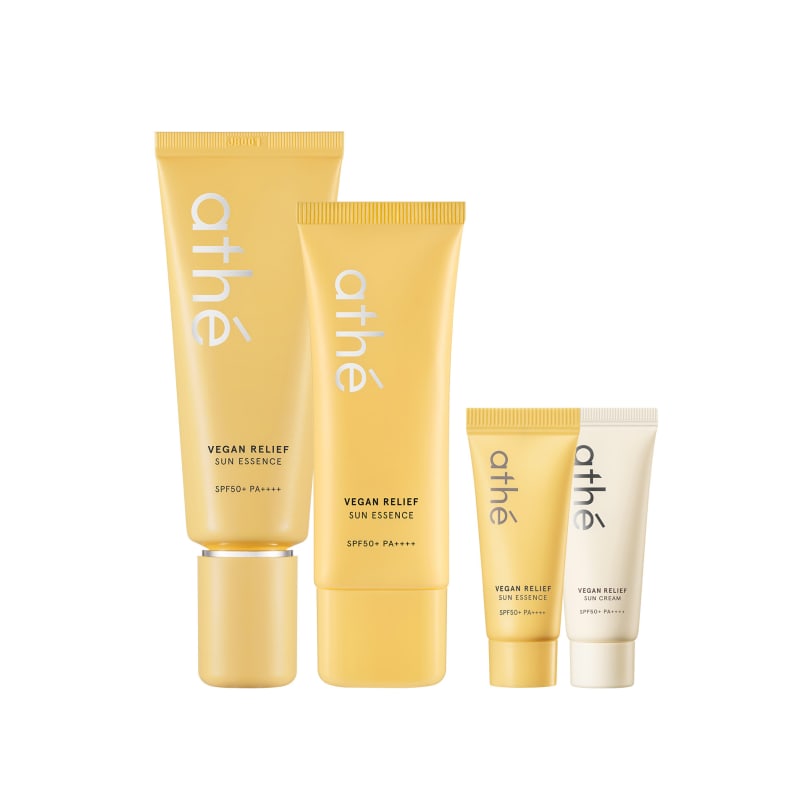 Ate Vegan Relief Sun Essence Special Set (70ml+40ml+7mlx2ea)