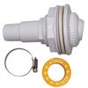 Drain Joint With Clip Threaded Tape Water Inlet Outlet Fittings Removable Wear-resistant Heat-resistance Swimming Pool Supplies