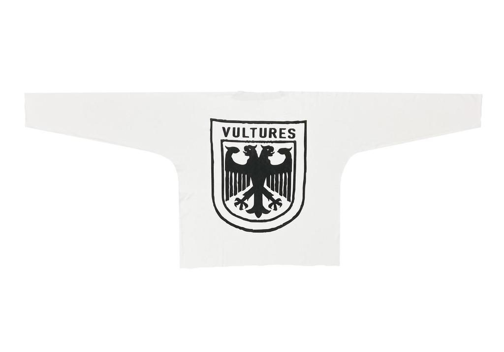 Kanye American Streetwear Vultures Unisex Crop Tops High Street Hip Hop Long Sleeve T-shirts
