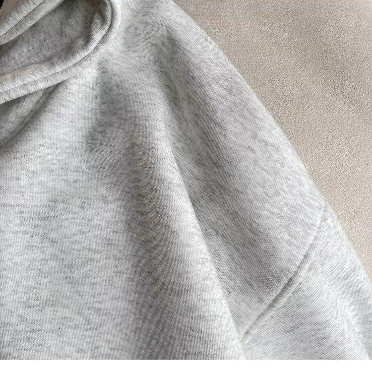 Unisex American Retro Kapuzenpullover mit Stickerei - Vielseitige lockere Passform für Frühling & Herbst