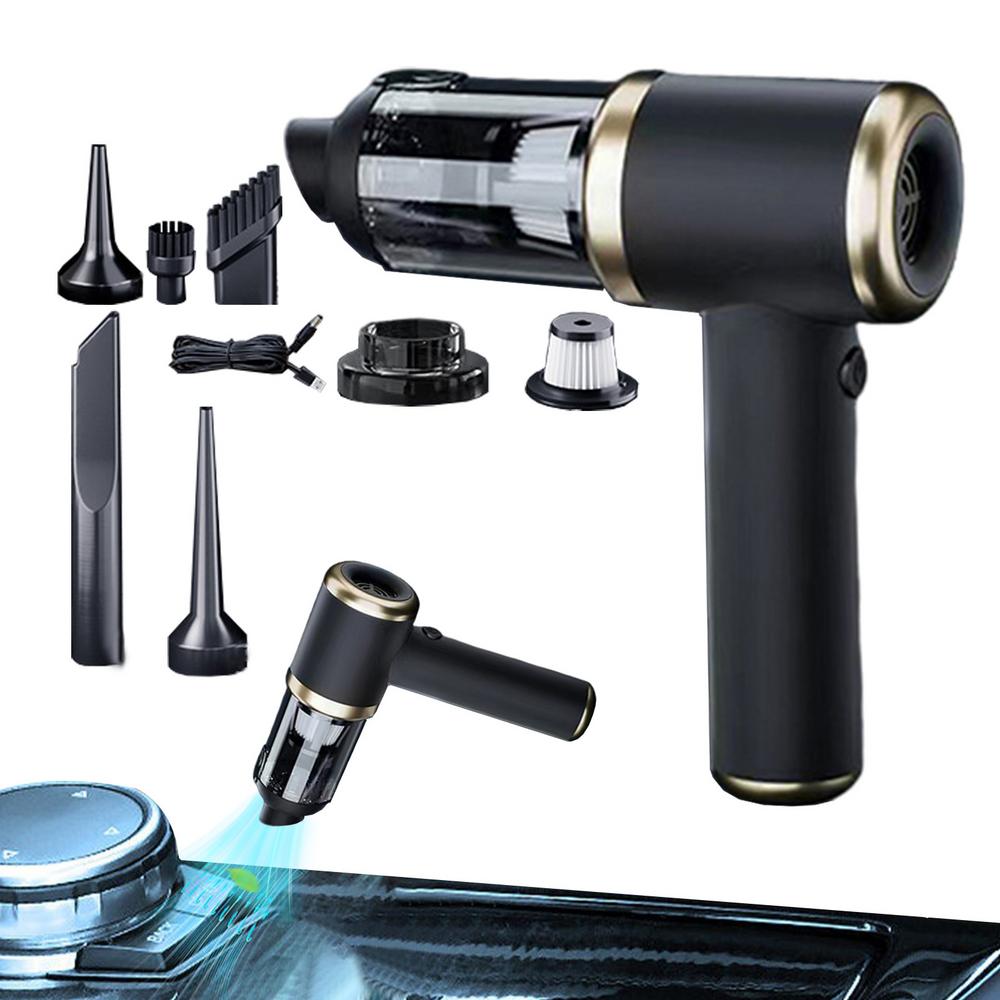 

Автомобильный пылесос Портативный пылесос 5500 Па Компактные пылесосы Автомобильные аксессуары Комплект для чистки автомобиля для дома чёрный