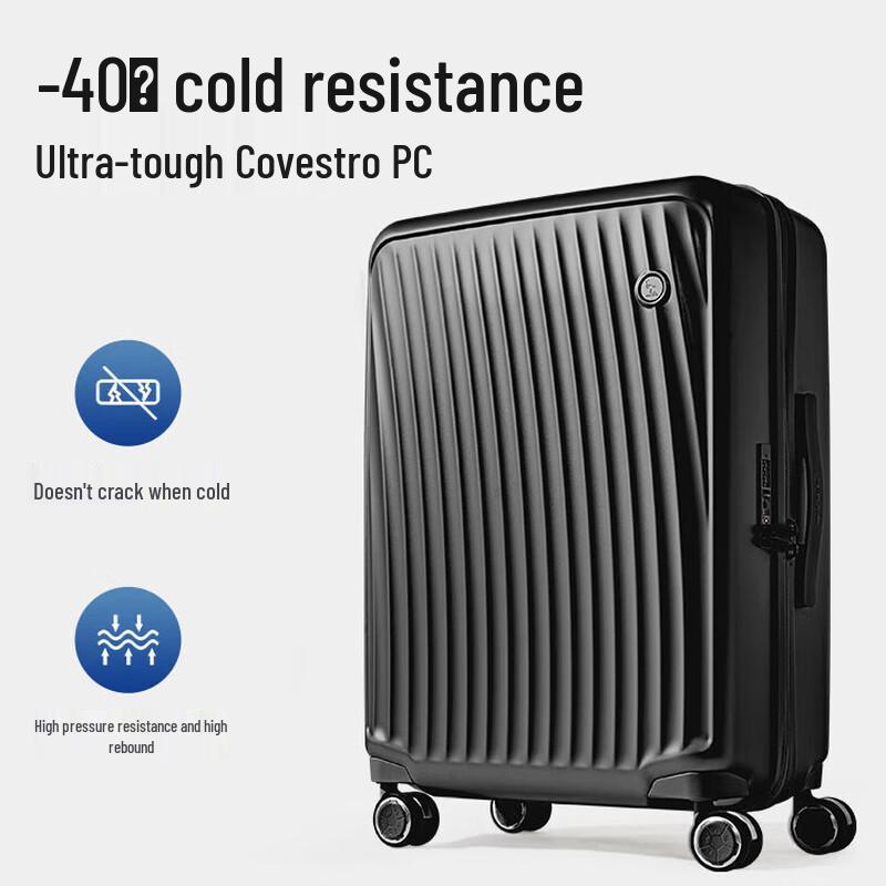 OIWAS PC Hardshell Spinner Luggage 24-inch