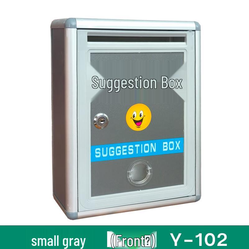 Uzamykatelná schránka na dopisy a návrhy s předním vhazováním