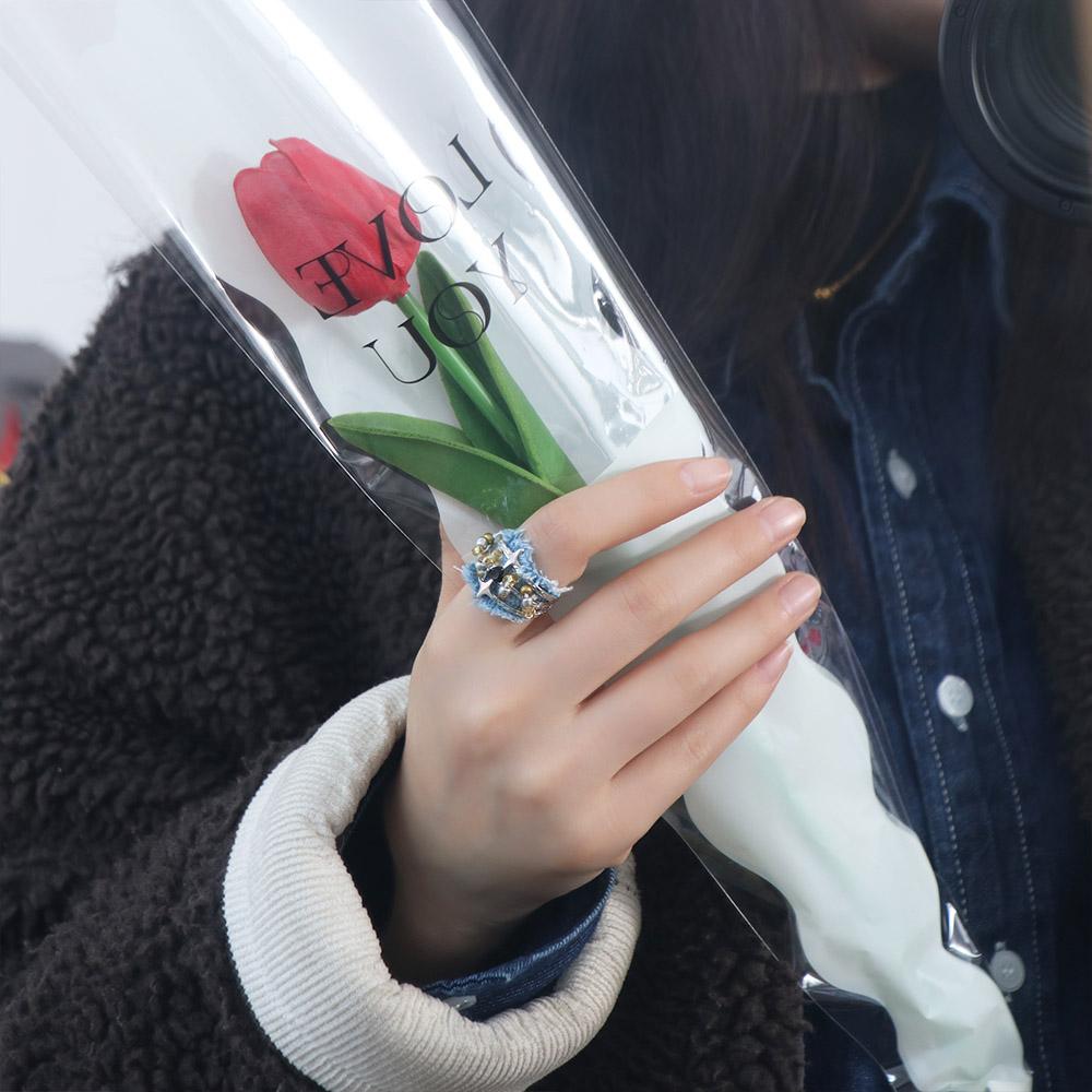 Star Y2K Opening Rings Heart Metal Beaded Rings Fashion Denim Rings Women