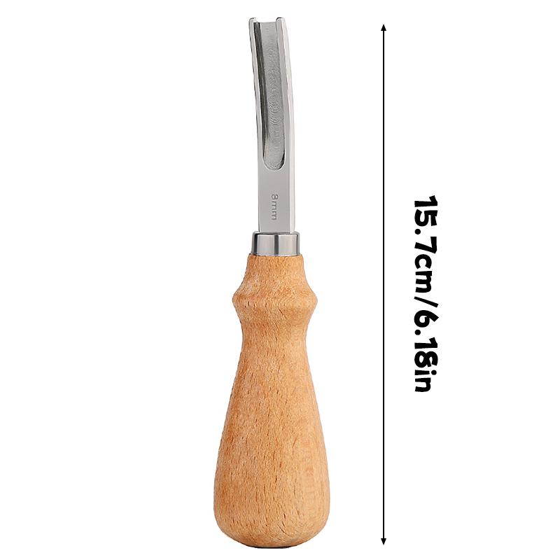 

Инструмент для снятия фаски с кромки кожи Fenrry 4/6/8/10 мм, французский скивер, широкоформатный скивер для снятия фаски с кромки кожи, триммер для резки, инструменты для поделок