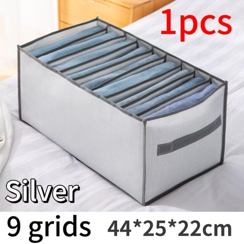 Pants Jeans Storage Box Drawers Organizer for Underwear Bra Socks Wardrobe Clothes Organizer Cabinet T-Shirt Organizers Storage