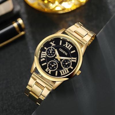 Reloj para hombre/esfera personalizada con pulsera de acero inoxidable.