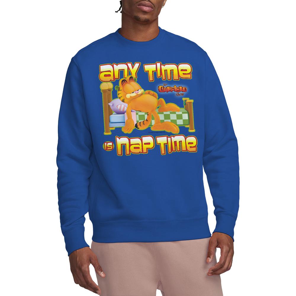 Garfield Unisex Adult Nap Time Sweatshirt