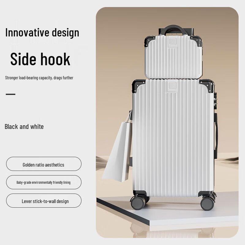 KarLot Durable Women s Rolling Travel Suitcase 26 inch