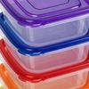 Meal Prep Containers 3-Compartment Lunch Storage Box School Food Container For Home Office Camping Picnic School Restaurant