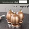 Wutuo Stainless Steel Rotatable Spice Jar Set