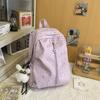 Schoolbag high value star backpack female college student lightweight simple schoolbag Korean ins style high school student casual backpack