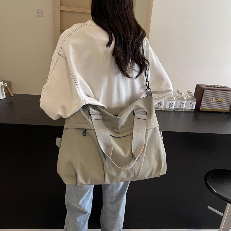 Travel Bag, Large Capacity, Lightweight Work Clothing Tote Bag, Women'S School Bag, Short-Distance Travel Bag, Fitness Yoga Bag