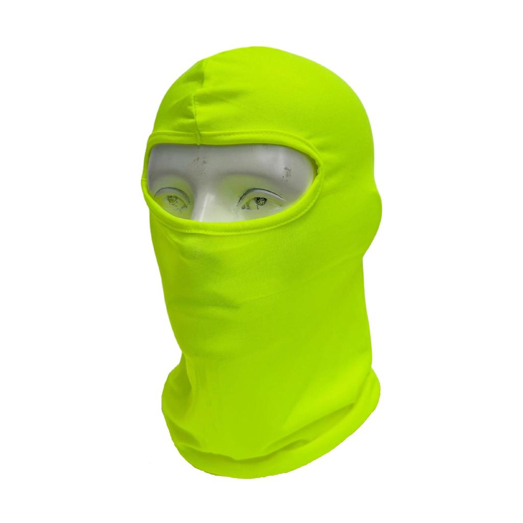 Ice Silk Full Face Cycling Mask: Sun Protection, Windproof, Dustproof, Breathable Helmet Cover for Outdoor Sports