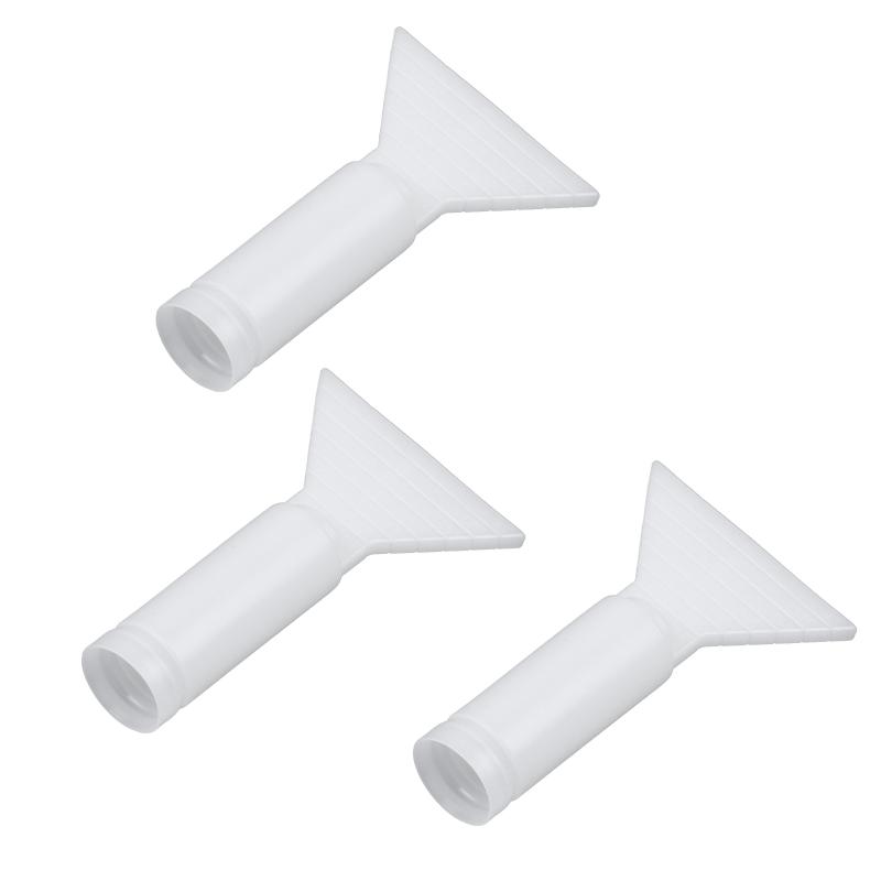 AB Static Mixer Tube Flat Nozzle Adapter External Thread Wide for Industrial Epoxy Resin Adhesive Dispensing Projects