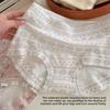 Fair Isle Style Pure Cotton Women Boyshort Panties, 10A Antibacterial Extended Crotch Soft Breathable Boxer Briefs Underwear