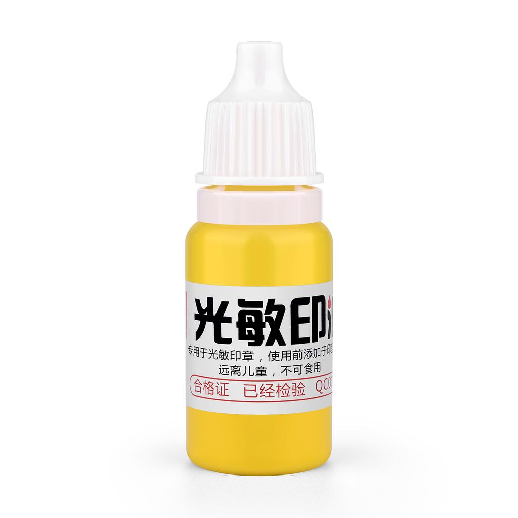 10ml Ink Textile Clothes Waterproof Ink Special Photosensitive Ink Fast Drying Stamping Ink Stamp Printing Not Fade For Students