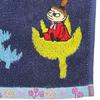 Marushin Moomin Face Towel Night Walk 1405038600, approx. 34x80cm