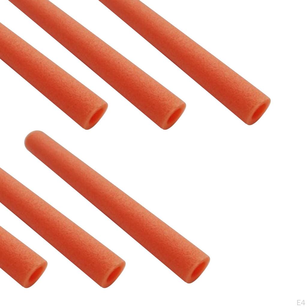 6 Pieces Trampoline Enclosure Foam Sleeves, Foamed Pipe Protective Sleeve Cover