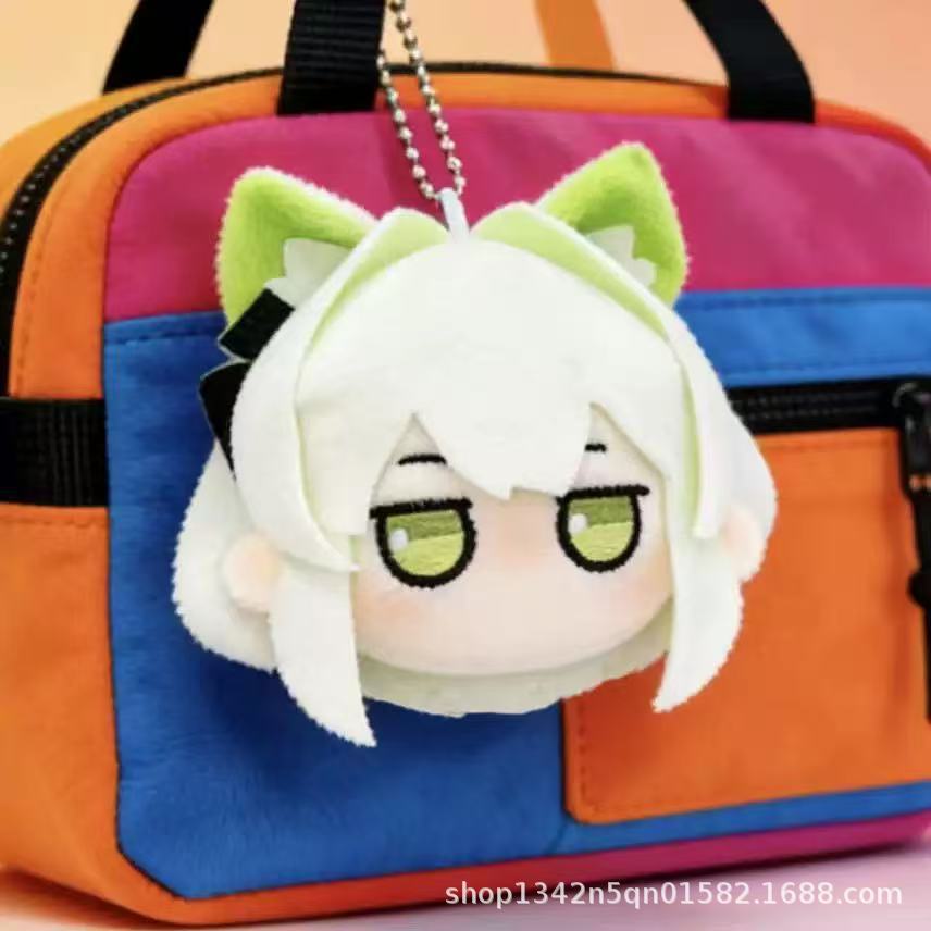Cute Kaltsit Plush Squishy Doll Anime Game Character Keychain Pendant Soft Stress Relief Toy 9cm
