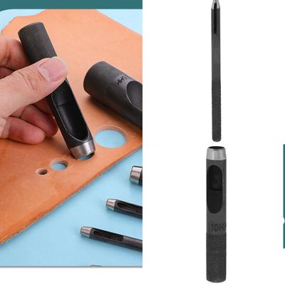 Professional Leather Hole Puncher Tool Hollow Hole Punches Cutter Tool Leather Hole Punches Cutter Leather Working Tool