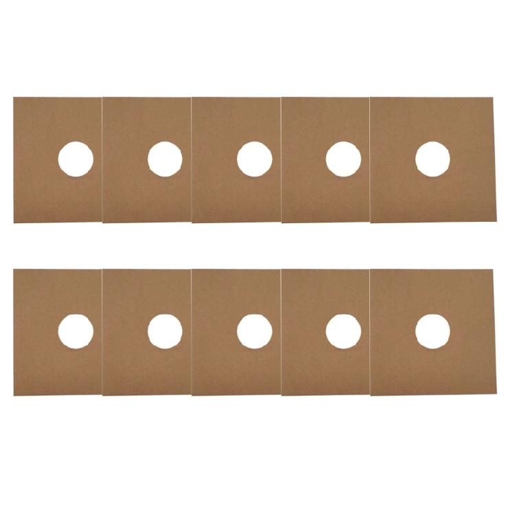 High Quality Kraft Paper Poly-lined Outer Sleeves Bag Anti-static for LP Record