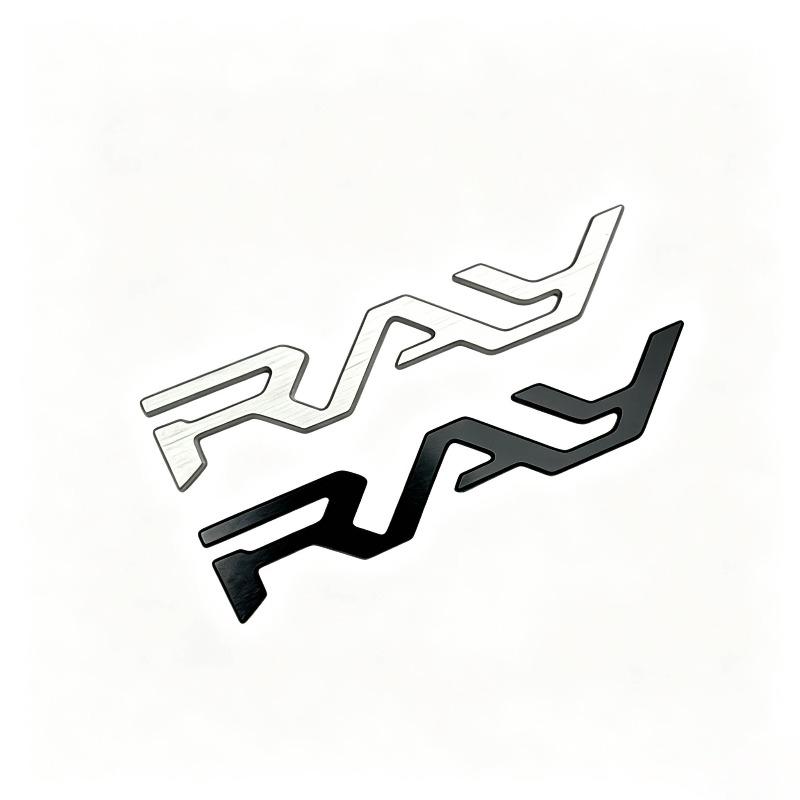 Suitable for the new KIA modified RAY aluminum alloy car personalized car logo door logo side label rear tail label