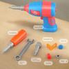 Giocattoli Assemblaggio Giocattoli Educativi Set di Attrezzi per Giocattoli Trapano Elettrico Vite Dado Puzzle 3D Gioco di Finzione Dinosauro Trapanatura per Bambini Ragazzi