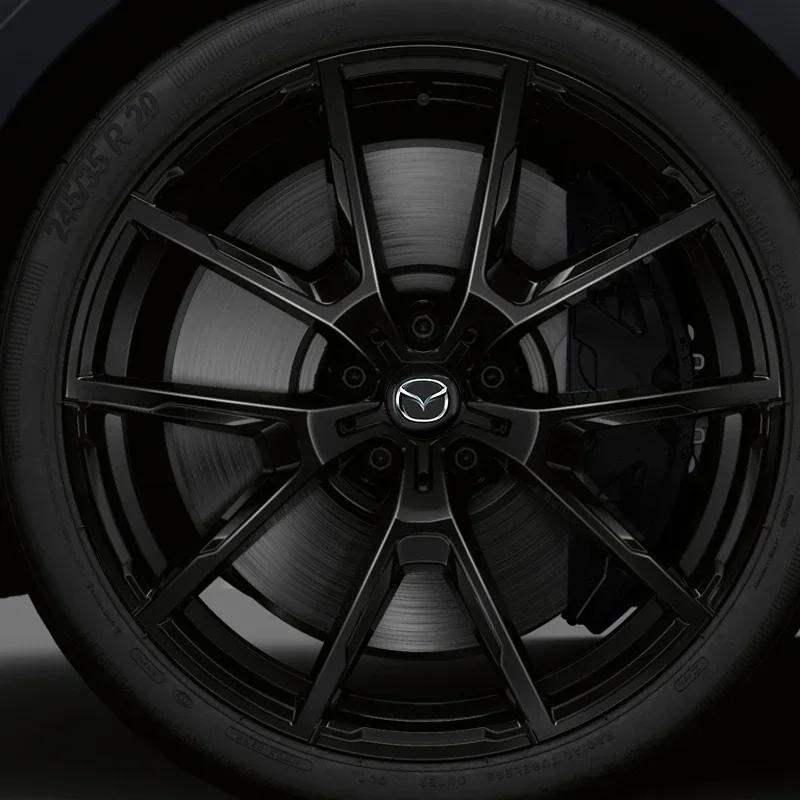 4pcs 56mm Car Wheel Center Hub Cap Badge Emblem Decal Wheel Sticker For Mazda 3 6 Atenza Axela Demio CX3 CX5 MP MS RX8