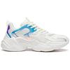 Anta All Over Victory Cushioning, Wear Resistant Low Top Chunky Sneakers Women's White Blue 122018882-1